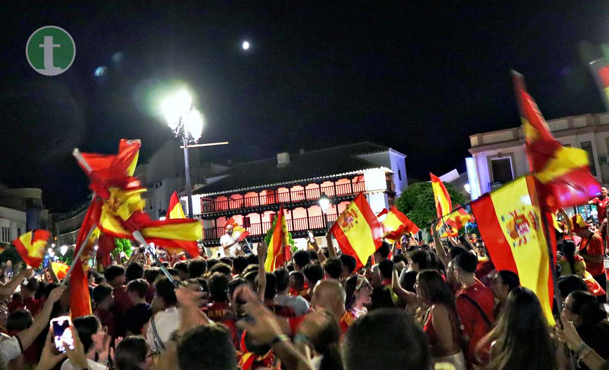 Tomelloso celebra el triunfo de España en la Eurocopa 2024 con una noche inolvidable