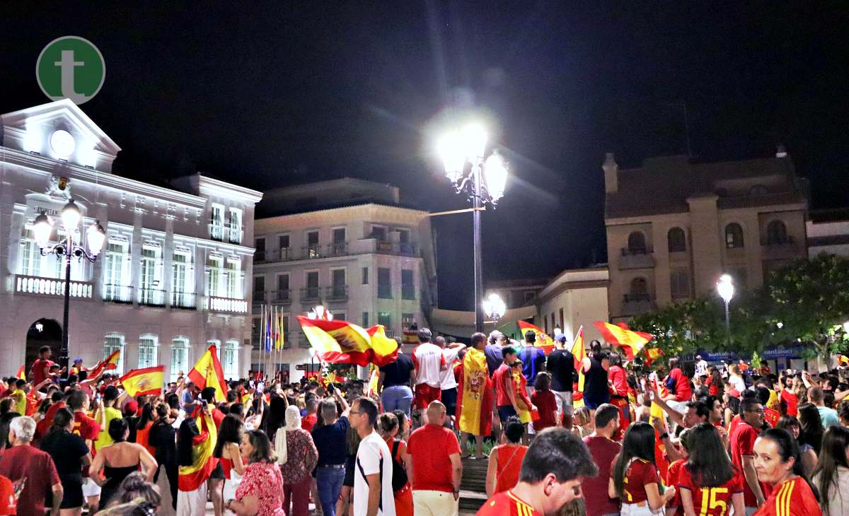 Tomelloso celebra el triunfo de España en la Eurocopa 2024 con una noche inolvidable