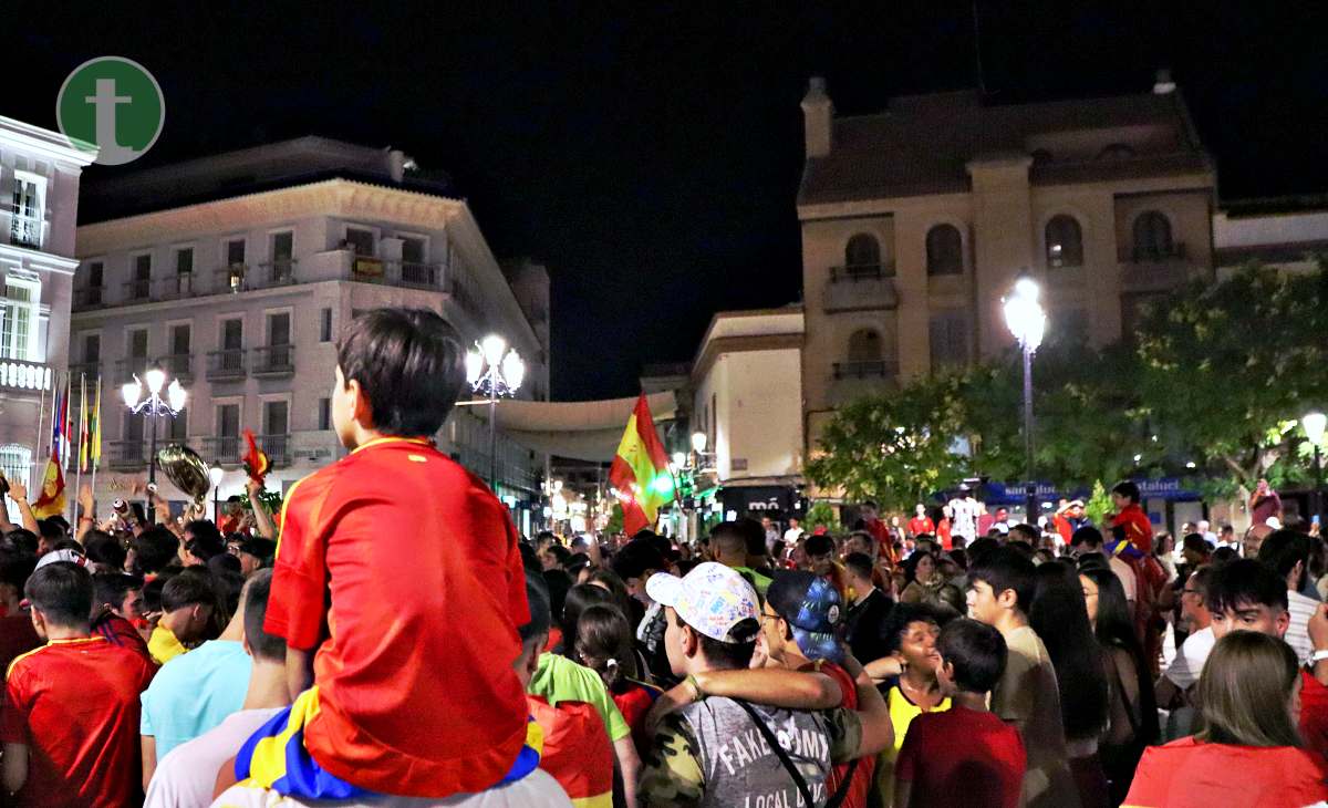 Tomelloso celebra el triunfo de España en la Eurocopa 2024 con una noche inolvidable