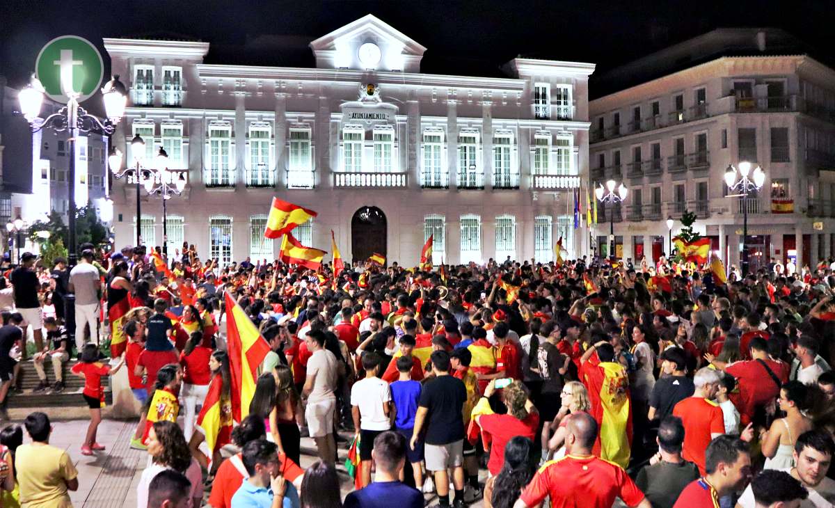 Tomelloso celebra el triunfo de España en la Eurocopa 2024 con una noche inolvidable