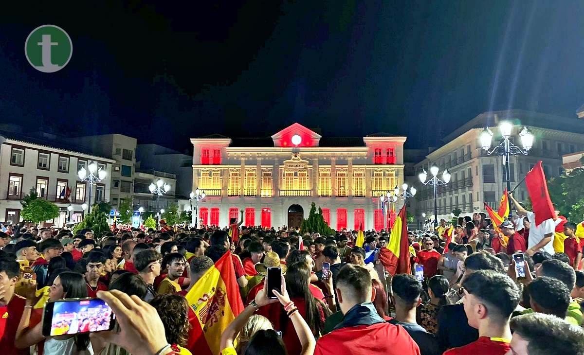 Tomelloso celebra el triunfo de España en la Eurocopa 2024 con una noche inolvidable