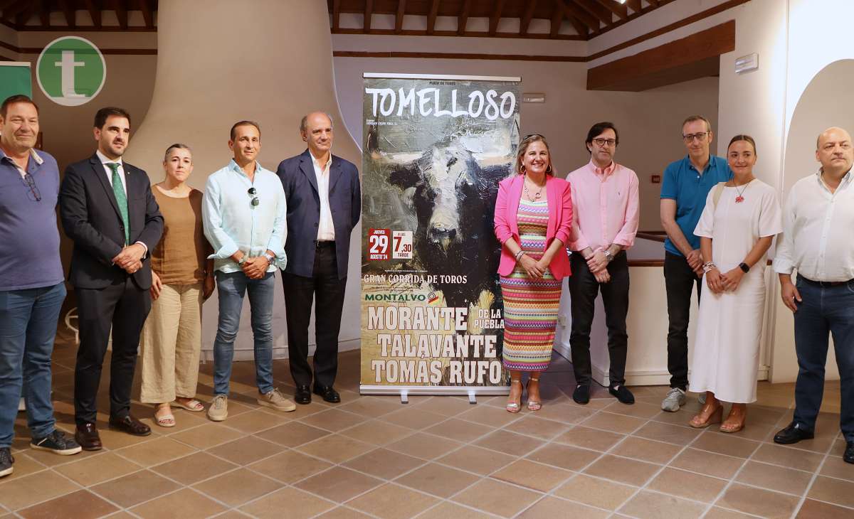 Morante de la Puebla, Talavante y Tomás Rufo, cartel del festejo taurino de la Feria de Tomelloso