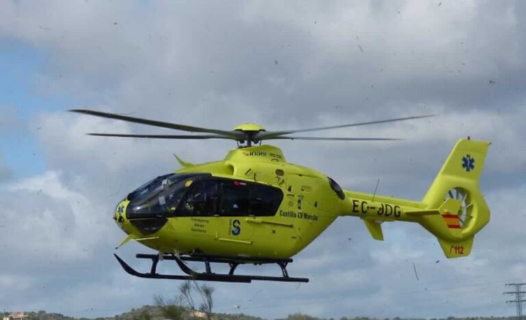 Hospitalizado un menor de 8 años tras clavarse un hierro