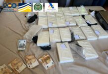 Desmantelan un laboratorio de producción de cocaína instalado bajo una plaza de toros en Puebla de Montalbán