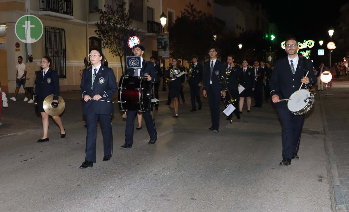 La Virgen de las Viñas recorre las calles de Tomelloso en el Día Grande de la Feria