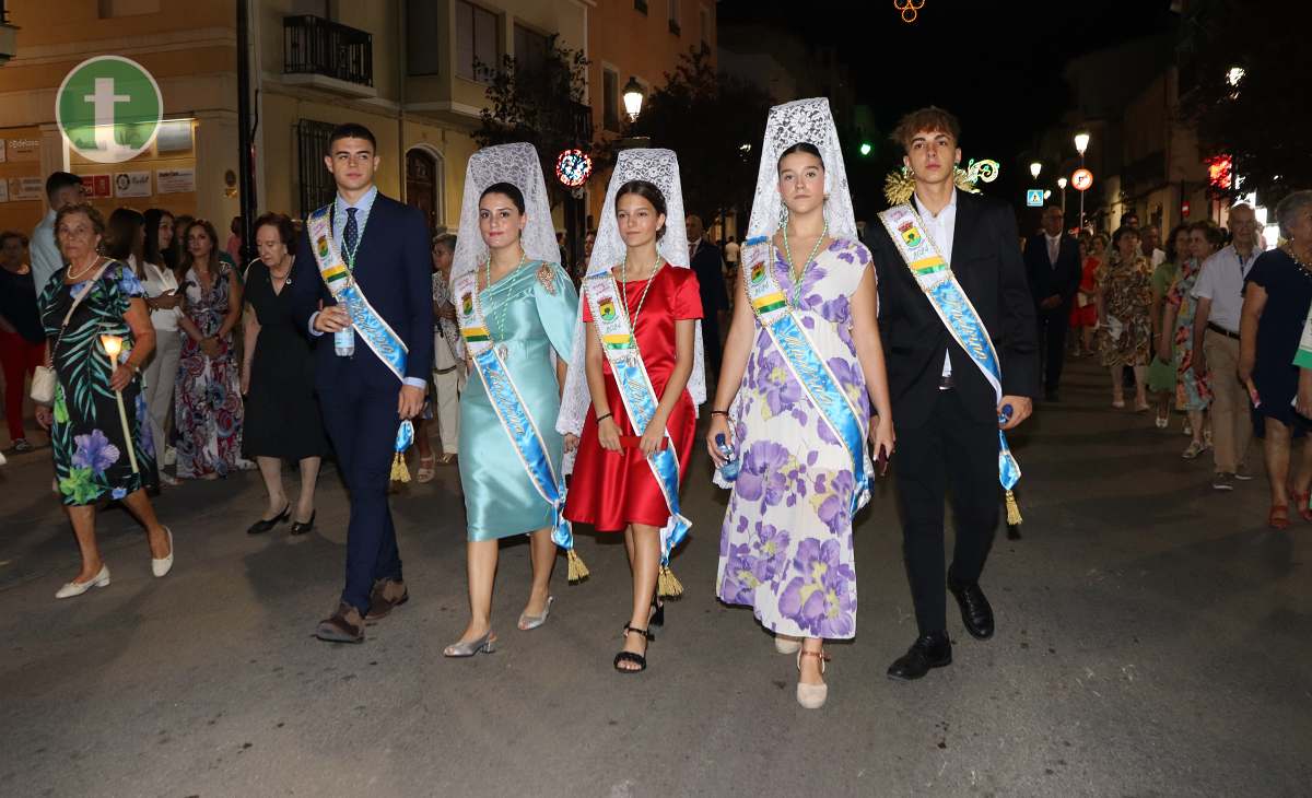 La Virgen de las Viñas recorre las calles de Tomelloso en el Día Grande de la Feria