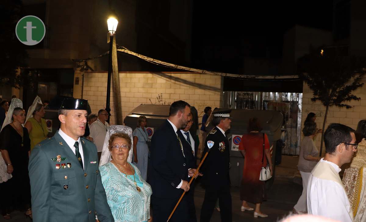 La Virgen de las Viñas recorre las calles de Tomelloso en el Día Grande de la Feria