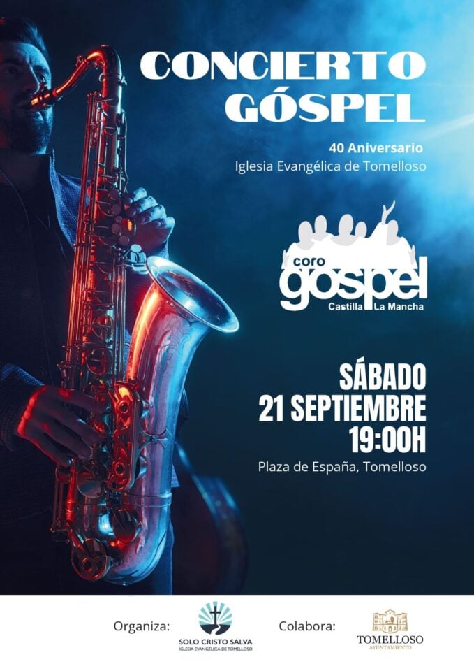 Tomelloso acogerá este sábado un concierto de góspel gratis por el aniversario de la Iglesia Evangélica