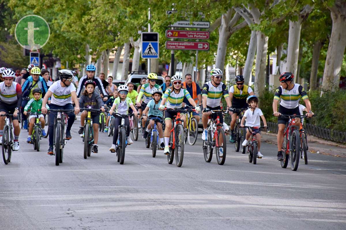 Más de 1.500 personas disfrutan de una jornada festiva en el Día de la Bici de Tomelloso