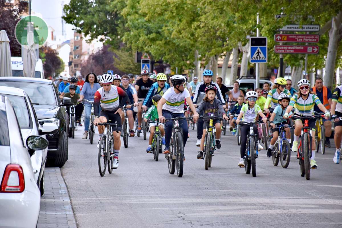 Más de 1.500 personas disfrutan de una jornada festiva en el Día de la Bici de Tomelloso