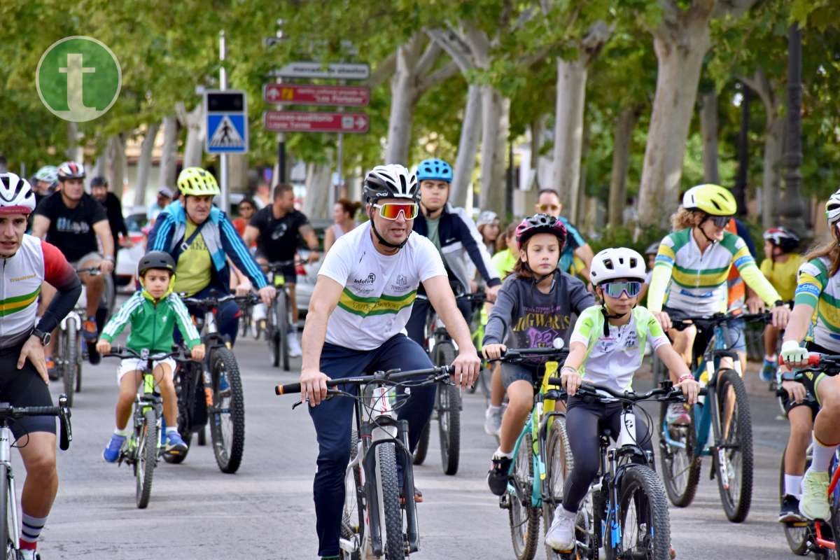 Más de 1.500 personas disfrutan de una jornada festiva en el Día de la Bici de Tomelloso