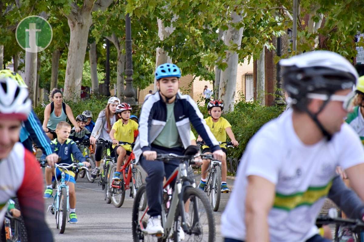 Más de 1.500 personas disfrutan de una jornada festiva en el Día de la Bici de Tomelloso