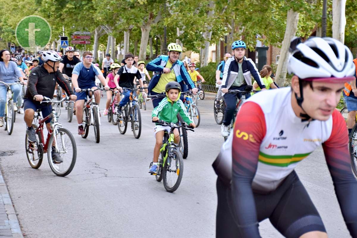 Más de 1.500 personas disfrutan de una jornada festiva en el Día de la Bici de Tomelloso