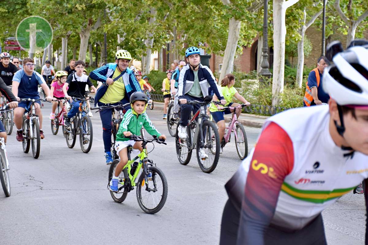 Más de 1.500 personas disfrutan de una jornada festiva en el Día de la Bici de Tomelloso