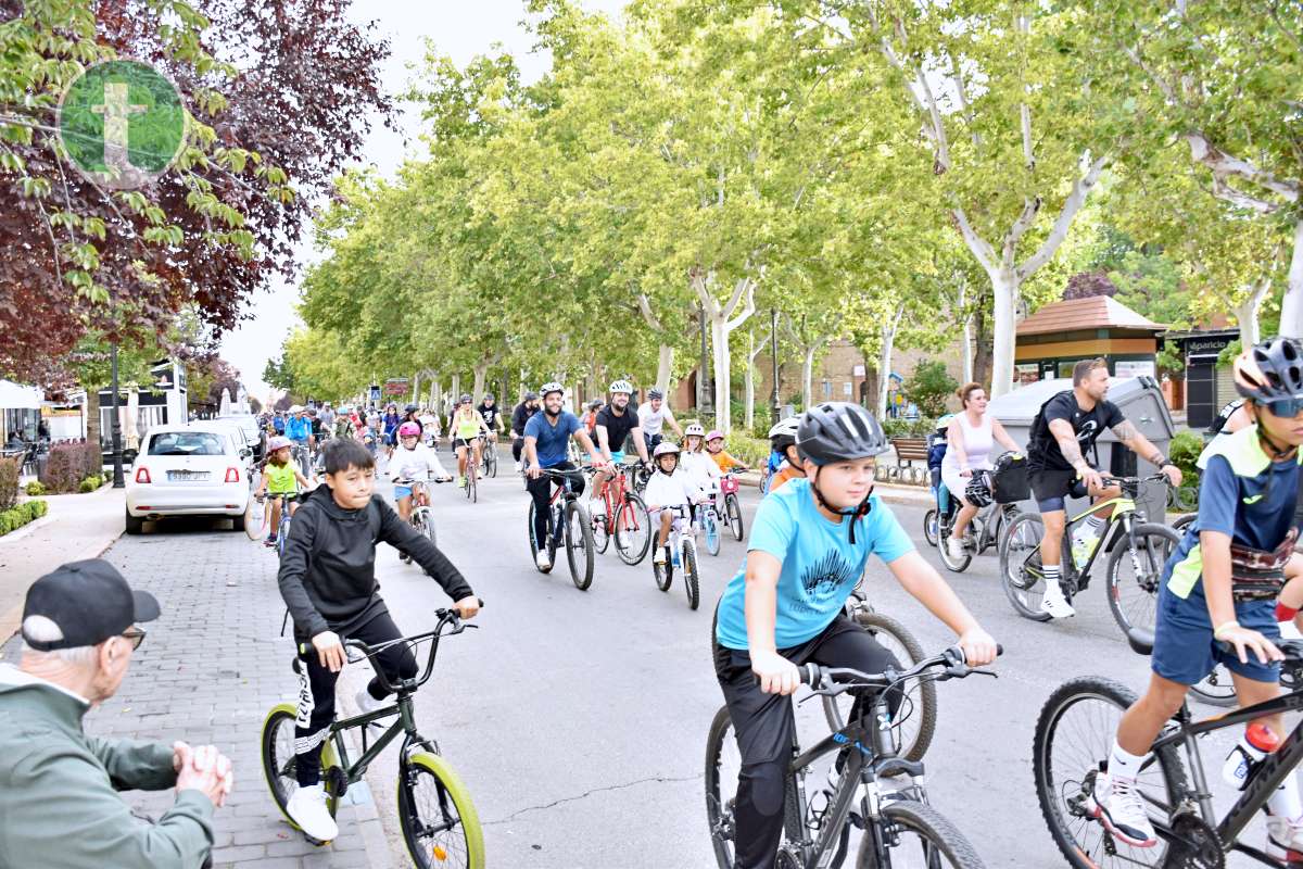 Más de 1.500 personas disfrutan de una jornada festiva en el Día de la Bici de Tomelloso