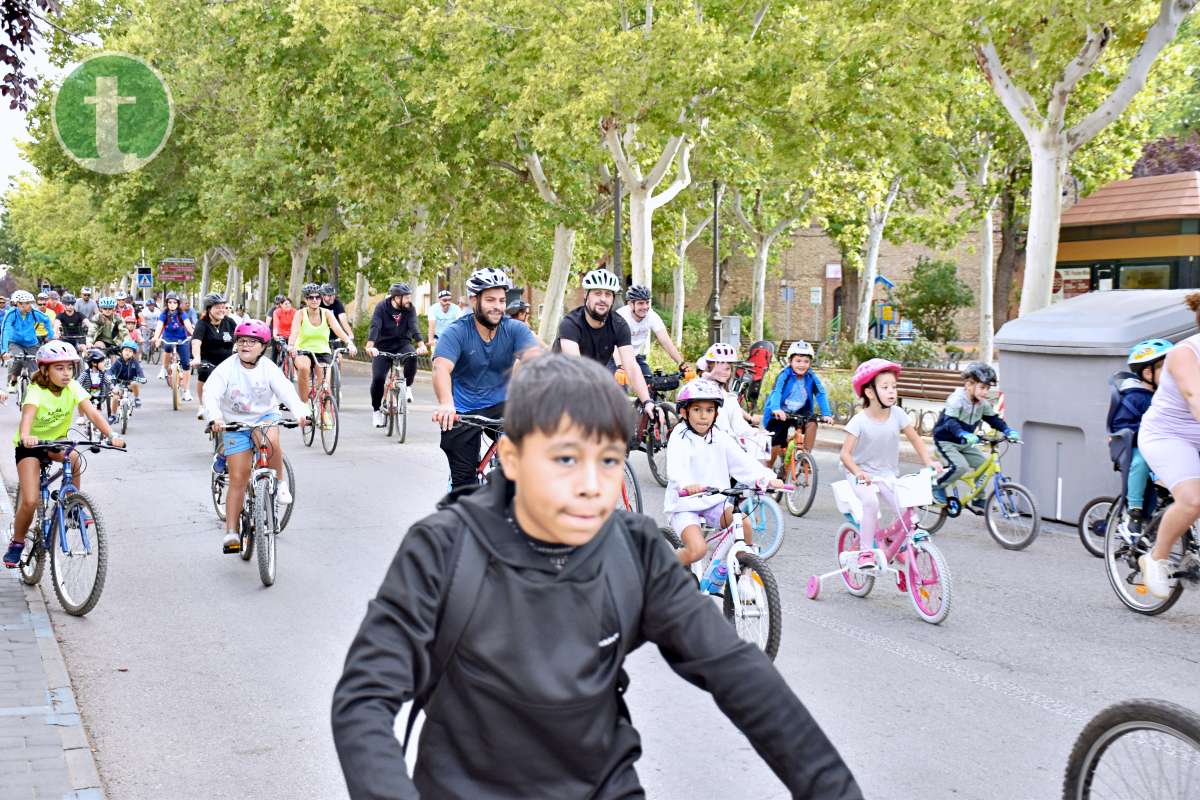 Más de 1.500 personas disfrutan de una jornada festiva en el Día de la Bici de Tomelloso