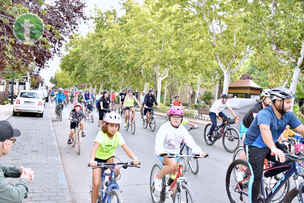 Más de 1.500 personas disfrutan de una jornada festiva en el Día de la Bici de Tomelloso