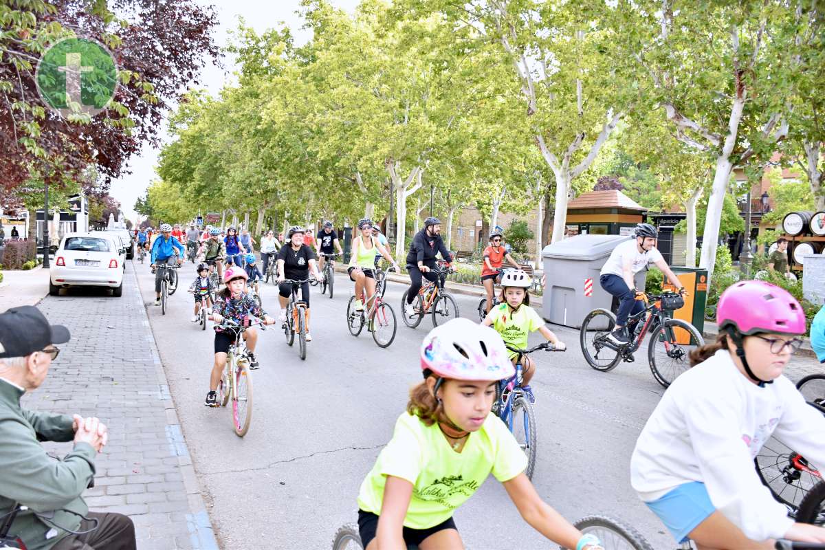 Más de 1.500 personas disfrutan de una jornada festiva en el Día de la Bici de Tomelloso