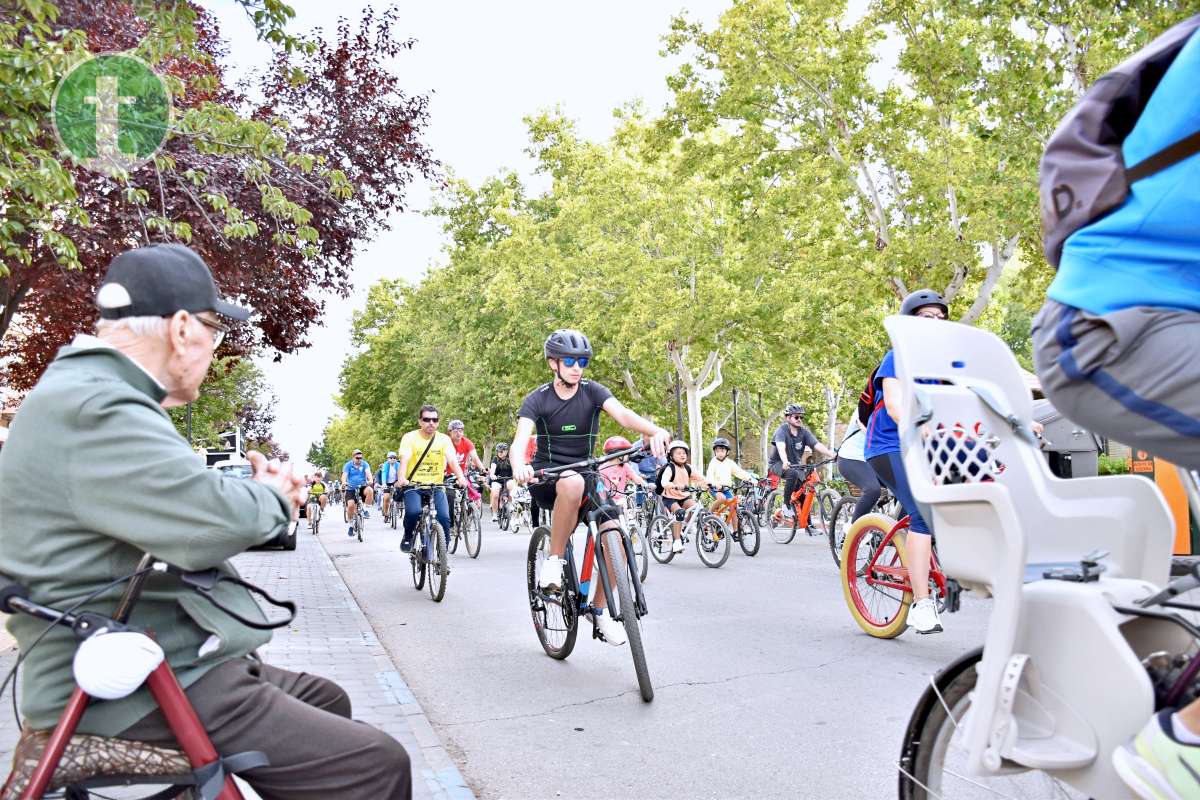 Más de 1.500 personas disfrutan de una jornada festiva en el Día de la Bici de Tomelloso