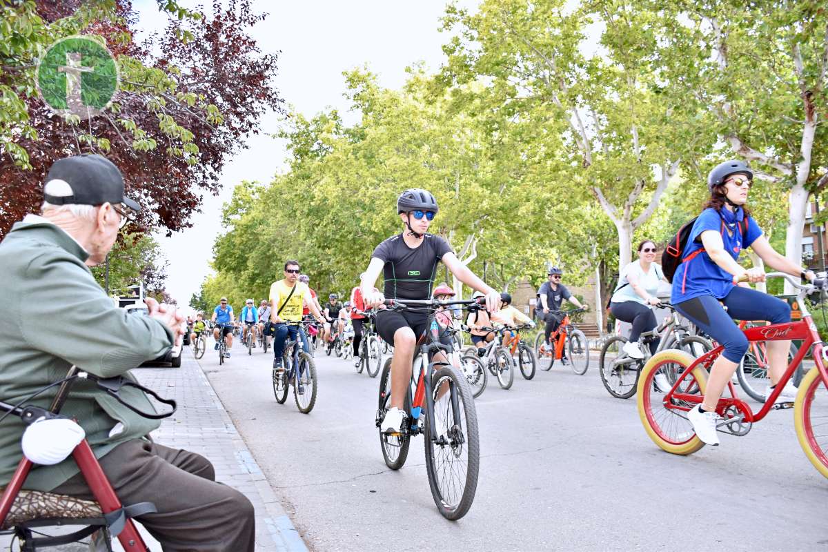 Más de 1.500 personas disfrutan de una jornada festiva en el Día de la Bici de Tomelloso