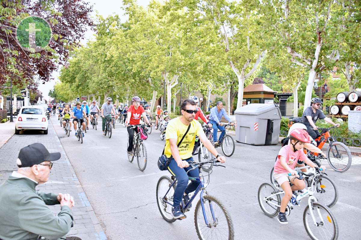 Más de 1.500 personas disfrutan de una jornada festiva en el Día de la Bici de Tomelloso