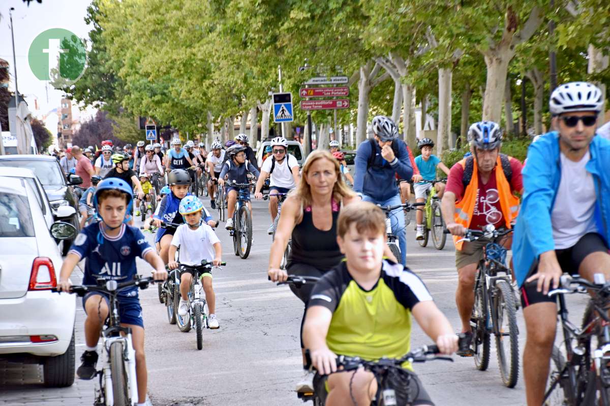 Más de 1.500 personas disfrutan de una jornada festiva en el Día de la Bici de Tomelloso