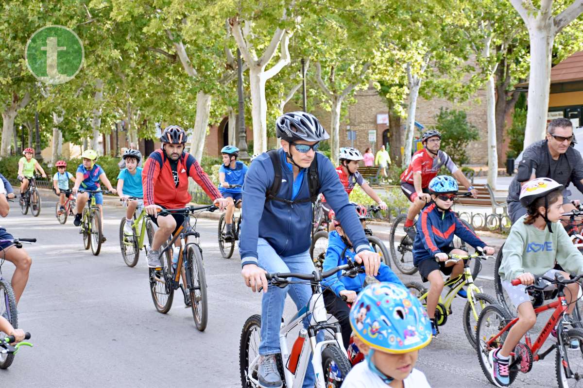 Más de 1.500 personas disfrutan de una jornada festiva en el Día de la Bici de Tomelloso