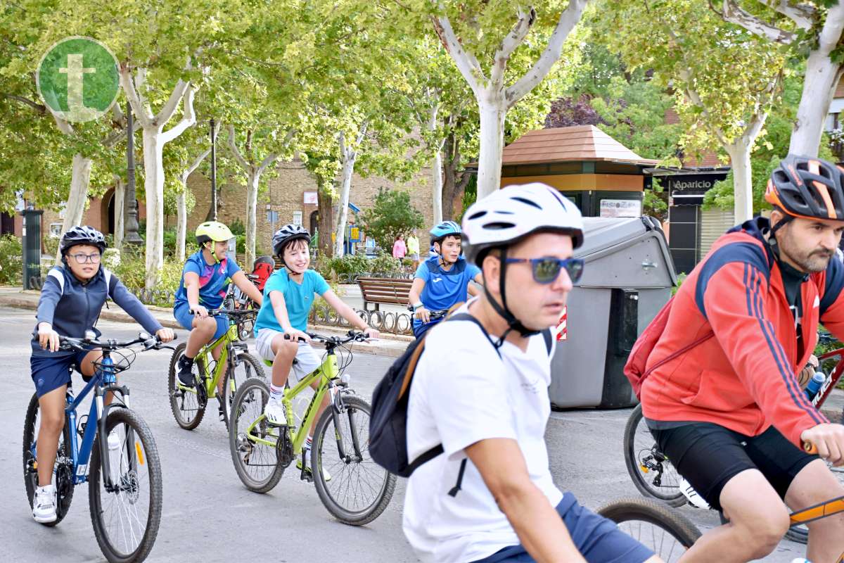 Más de 1.500 personas disfrutan de una jornada festiva en el Día de la Bici de Tomelloso