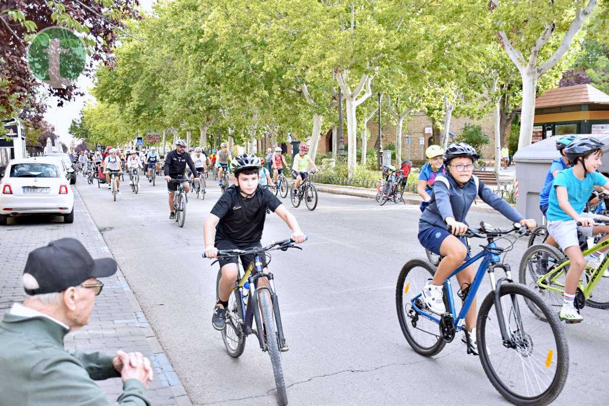 Más de 1.500 personas disfrutan de una jornada festiva en el Día de la Bici de Tomelloso