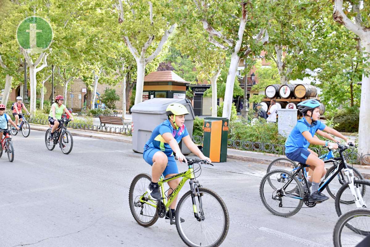 Más de 1.500 personas disfrutan de una jornada festiva en el Día de la Bici de Tomelloso