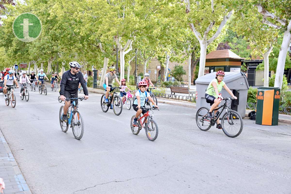 Más de 1.500 personas disfrutan de una jornada festiva en el Día de la Bici de Tomelloso