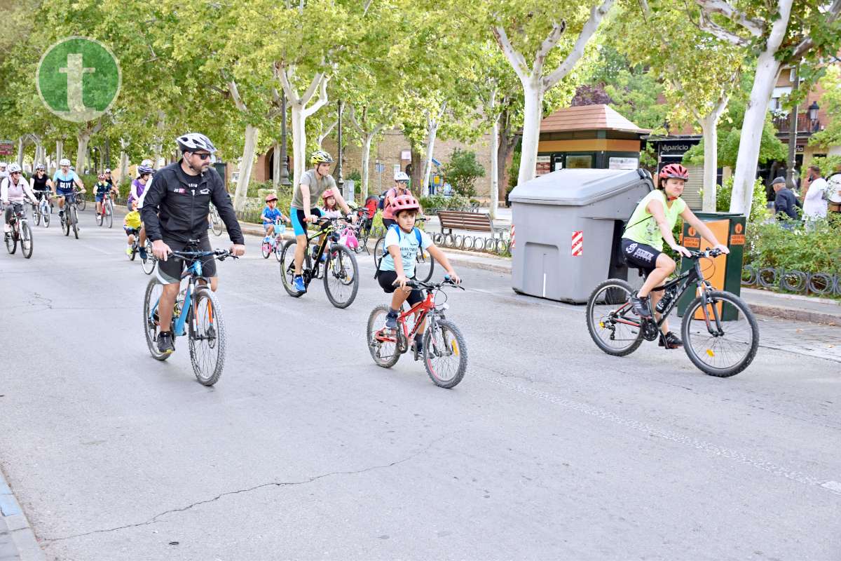 Más de 1.500 personas disfrutan de una jornada festiva en el Día de la Bici de Tomelloso