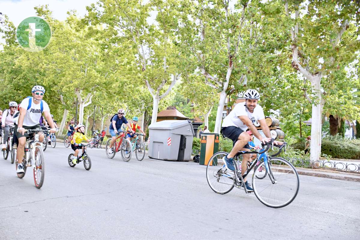 Más de 1.500 personas disfrutan de una jornada festiva en el Día de la Bici de Tomelloso