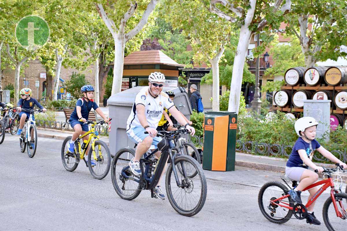 Más de 1.500 personas disfrutan de una jornada festiva en el Día de la Bici de Tomelloso