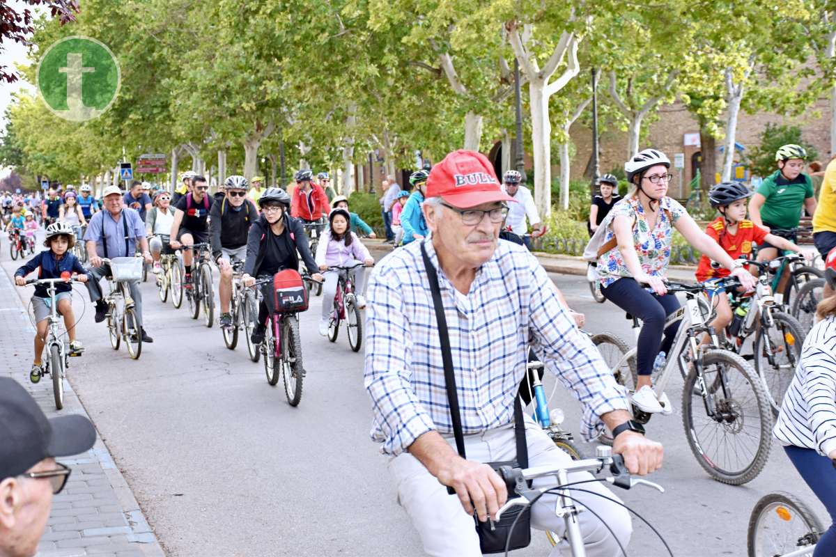 Más de 1.500 personas disfrutan de una jornada festiva en el Día de la Bici de Tomelloso