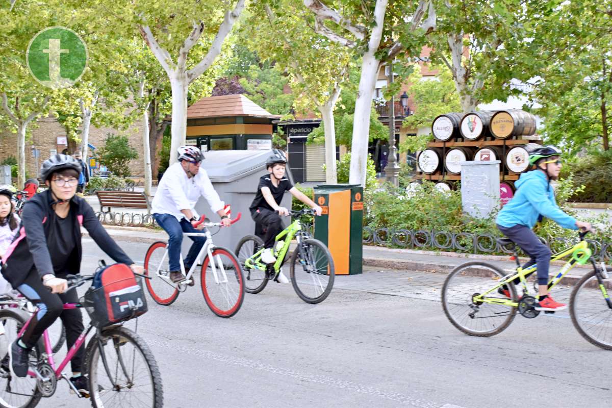 Más de 1.500 personas disfrutan de una jornada festiva en el Día de la Bici de Tomelloso