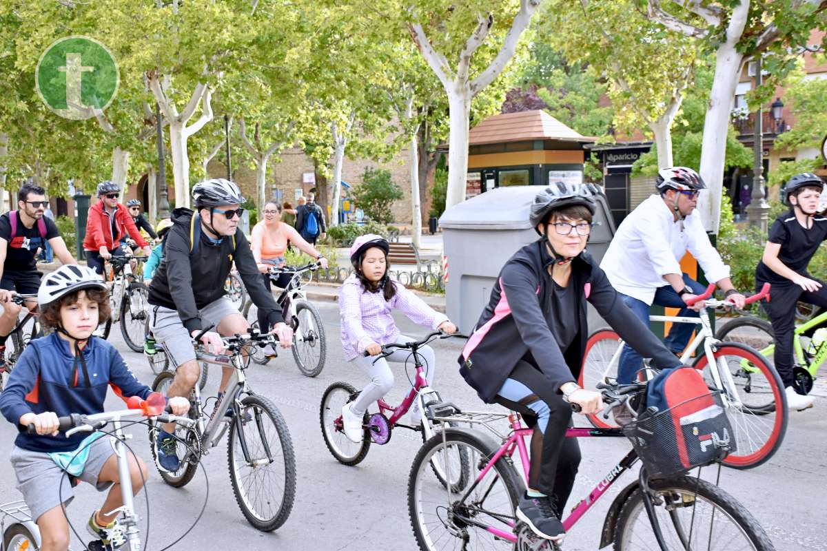 Más de 1.500 personas disfrutan de una jornada festiva en el Día de la Bici de Tomelloso