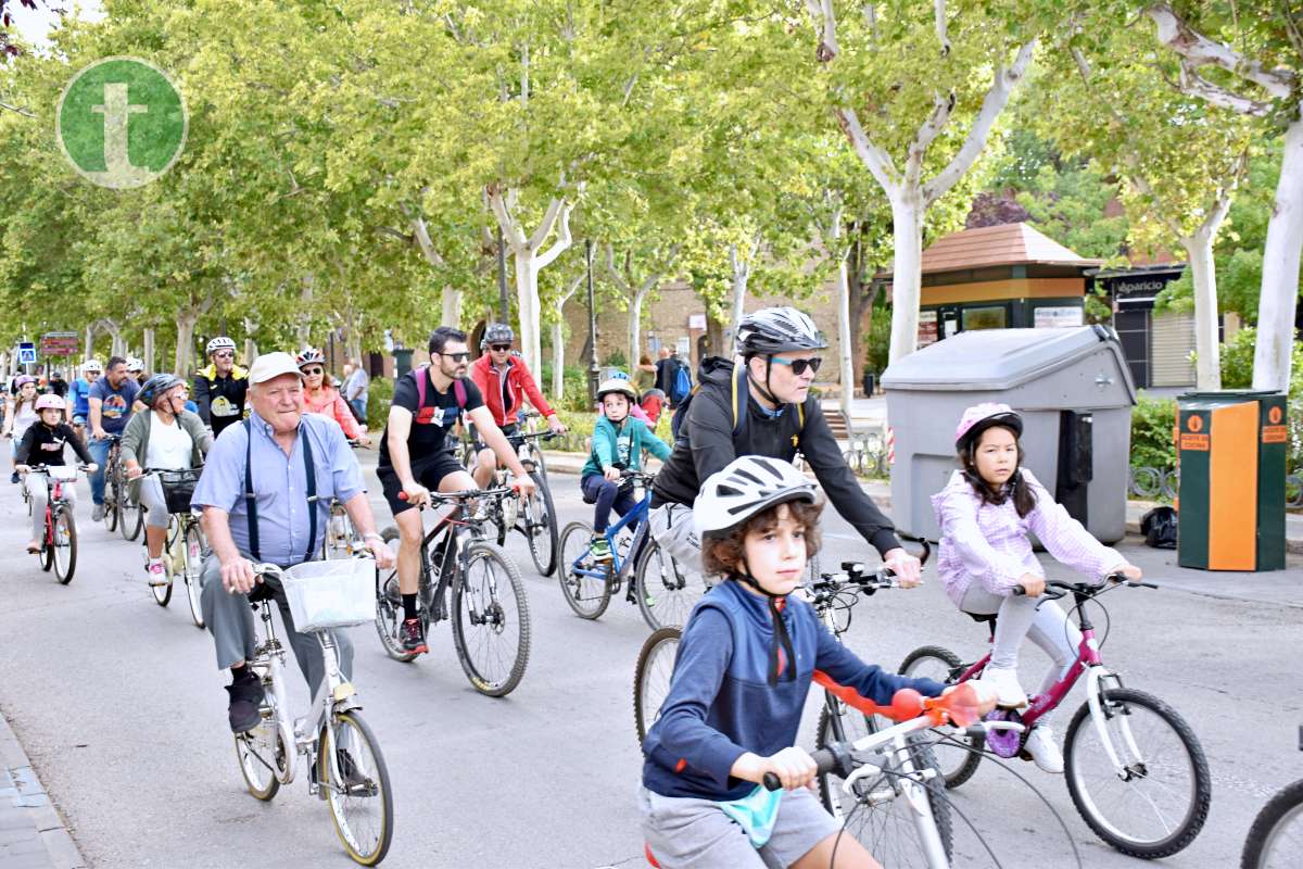 Más de 1.500 personas disfrutan de una jornada festiva en el Día de la Bici de Tomelloso