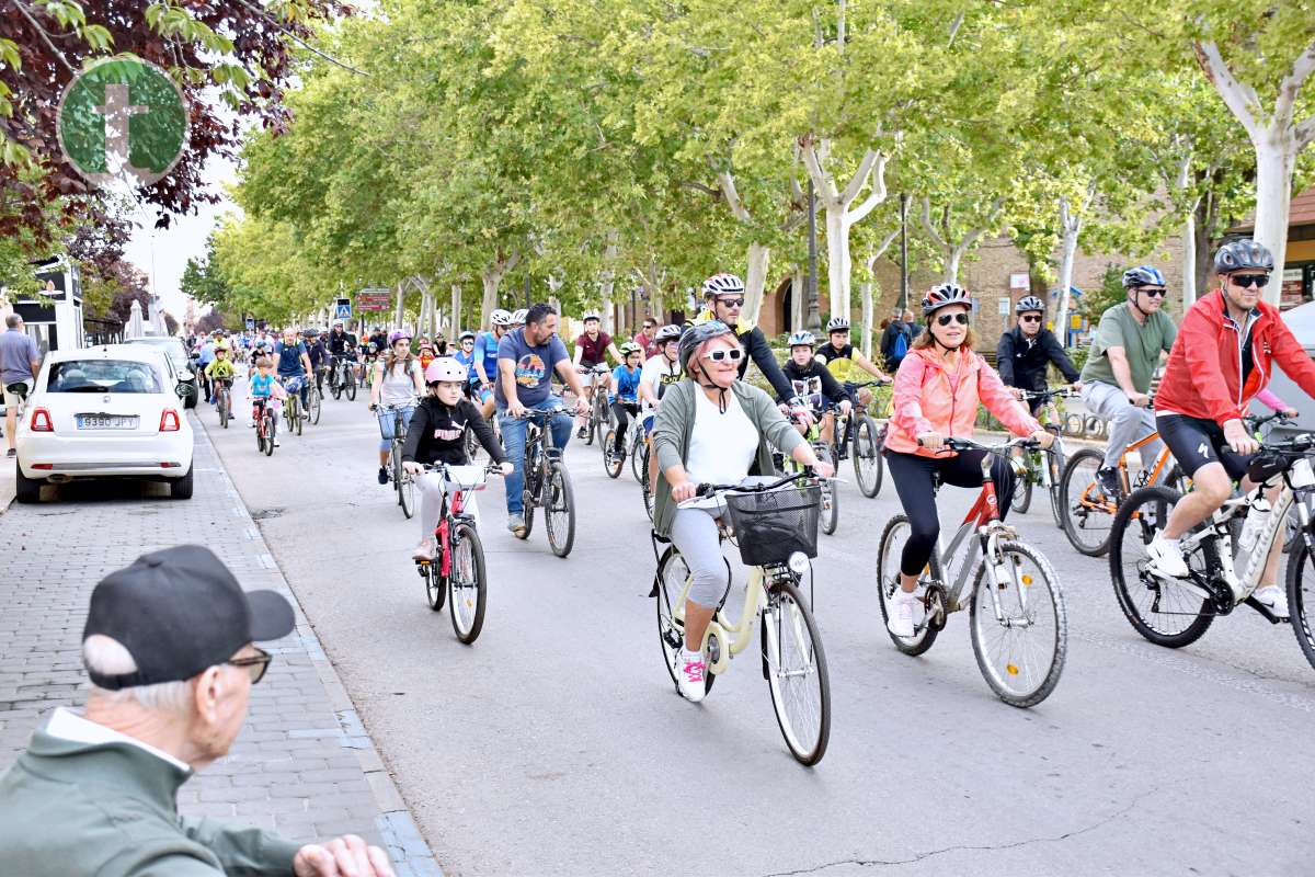 Más de 1.500 personas disfrutan de una jornada festiva en el Día de la Bici de Tomelloso