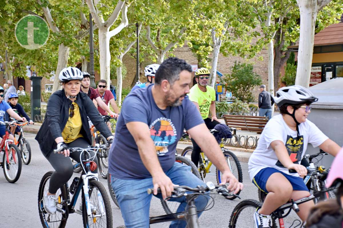 Más de 1.500 personas disfrutan de una jornada festiva en el Día de la Bici de Tomelloso