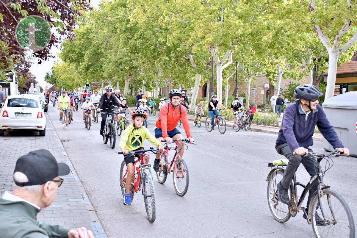 Más de 1.500 personas disfrutan de una jornada festiva en el Día de la Bici de Tomelloso