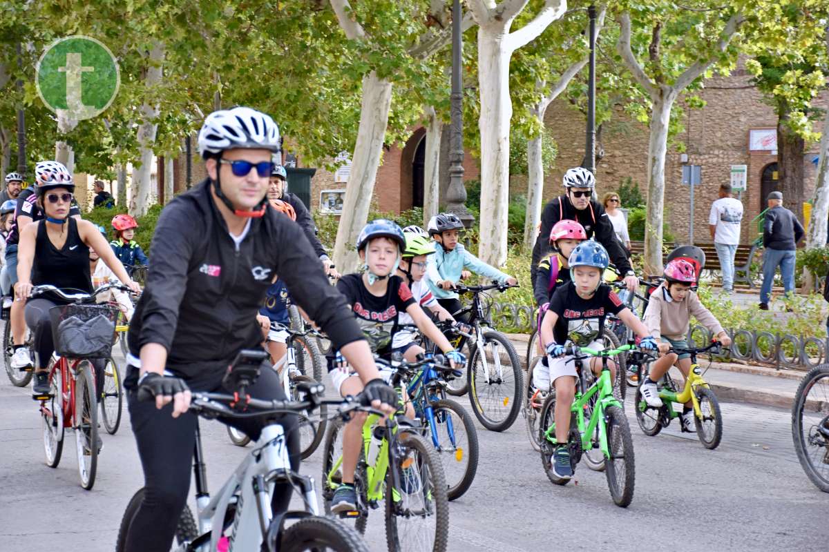 Más de 1.500 personas disfrutan de una jornada festiva en el Día de la Bici de Tomelloso