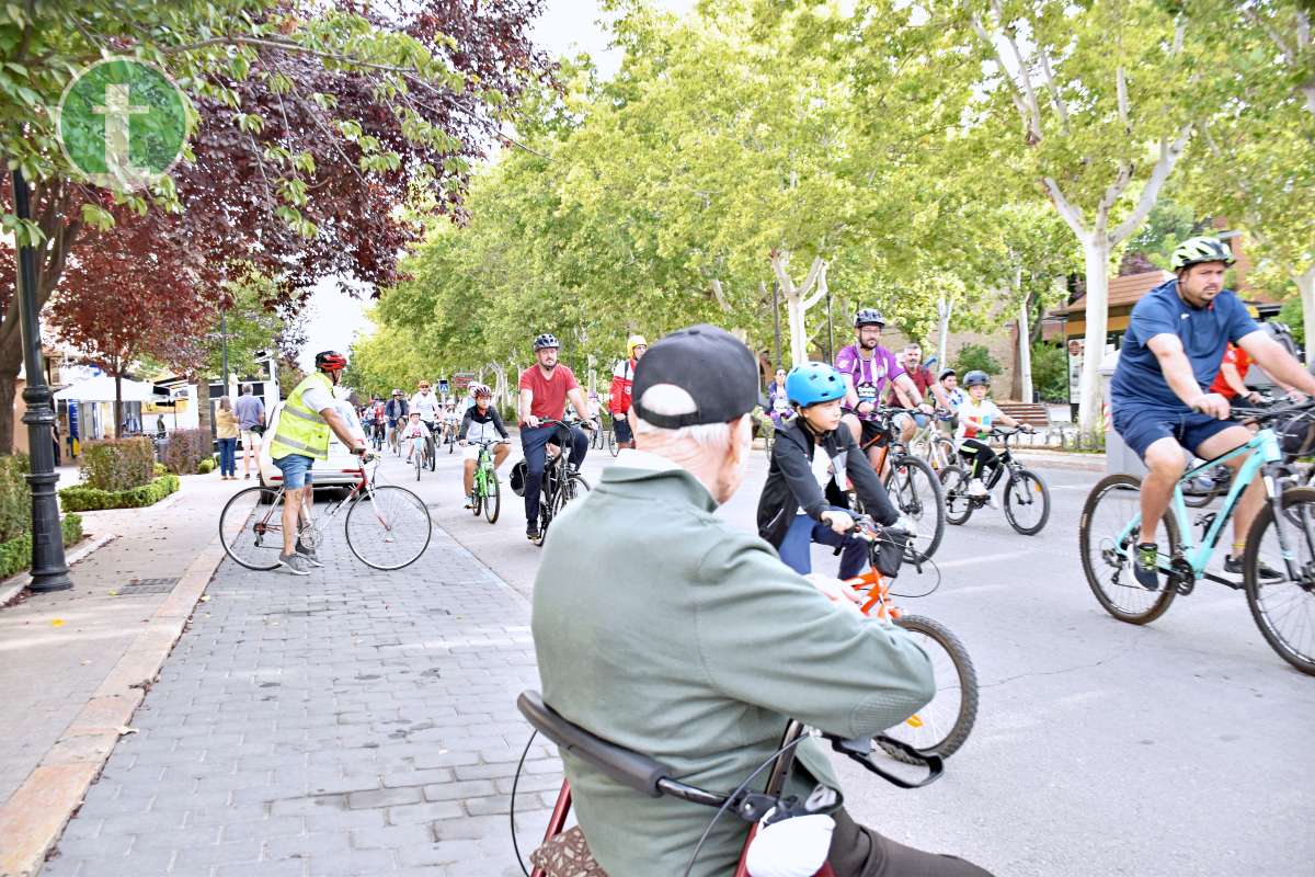 Más de 1.500 personas disfrutan de una jornada festiva en el Día de la Bici de Tomelloso