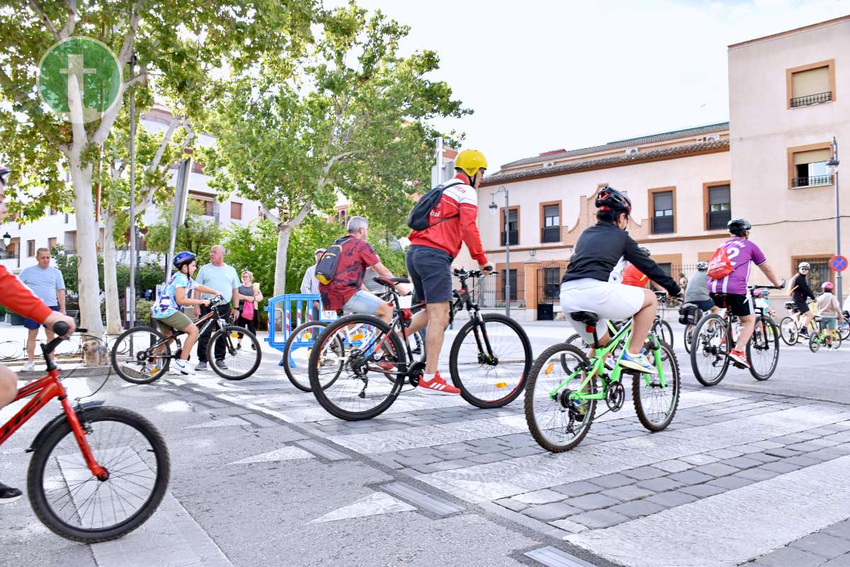 Más de 1.500 personas disfrutan de una jornada festiva en el Día de la Bici de Tomelloso