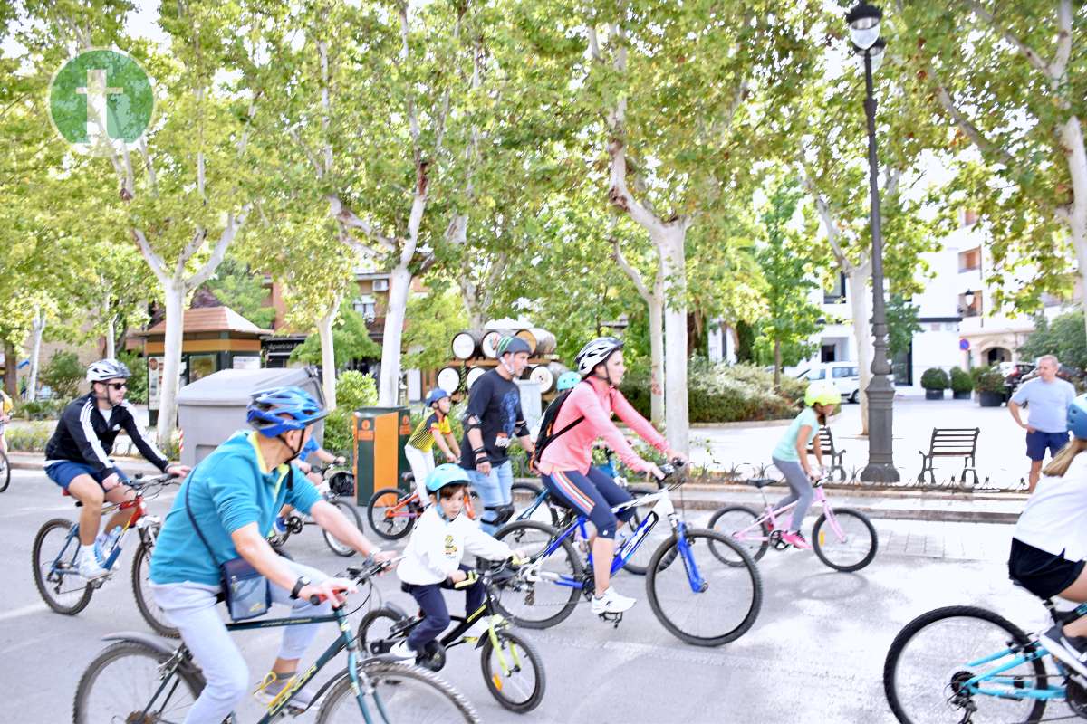 Más de 1.500 personas disfrutan de una jornada festiva en el Día de la Bici de Tomelloso