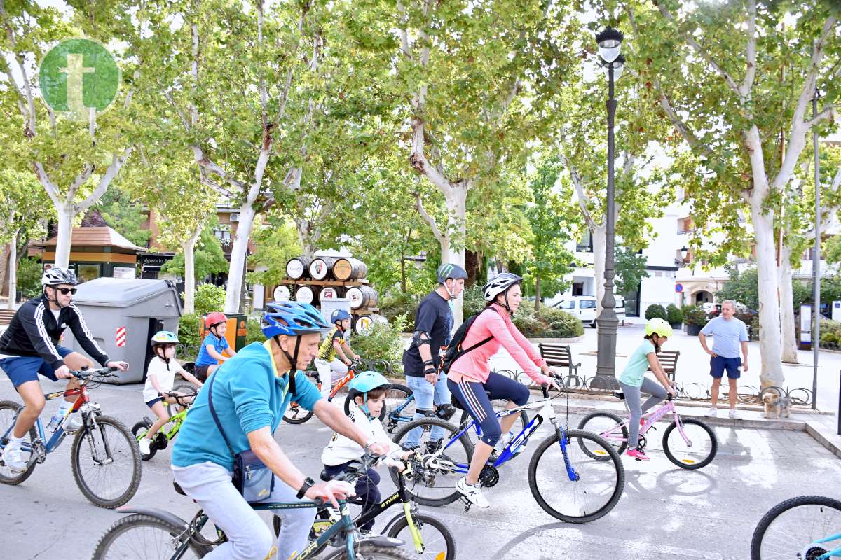 Más de 1.500 personas disfrutan de una jornada festiva en el Día de la Bici de Tomelloso