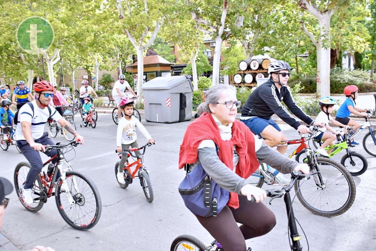 Más de 1.500 personas disfrutan de una jornada festiva en el Día de la Bici de Tomelloso