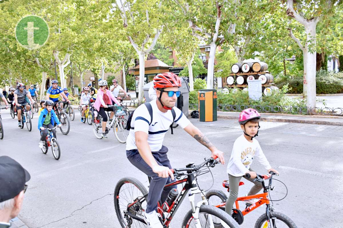 Más de 1.500 personas disfrutan de una jornada festiva en el Día de la Bici de Tomelloso