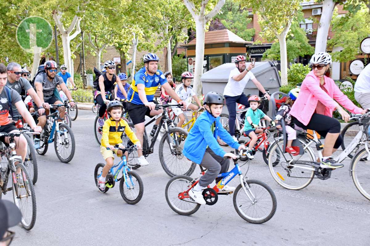 Más de 1.500 personas disfrutan de una jornada festiva en el Día de la Bici de Tomelloso