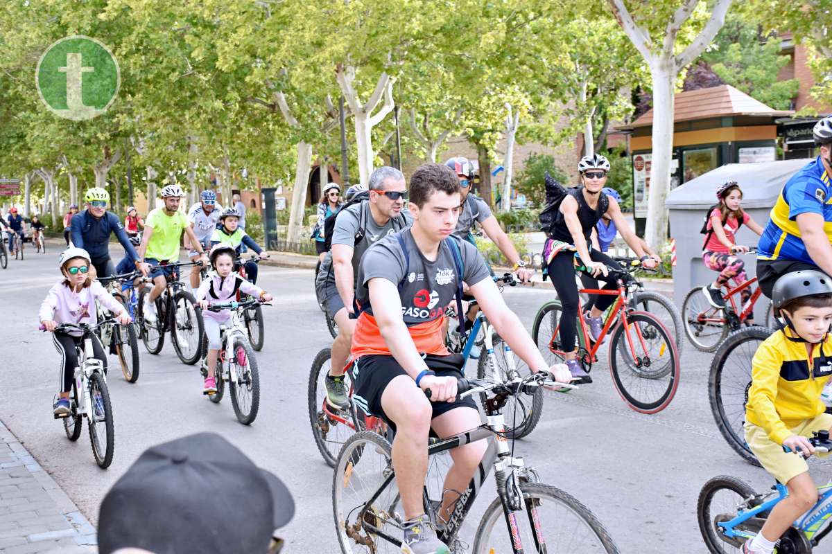 Más de 1.500 personas disfrutan de una jornada festiva en el Día de la Bici de Tomelloso